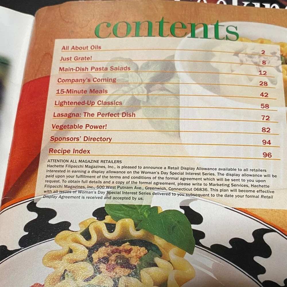 Set of Four vintage Pizza Pasta  Italian and Southern Cookbook recipe Magazines